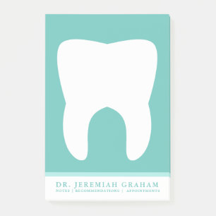 Dentist Office Personal Professionell Grönt av k Post-it Block
