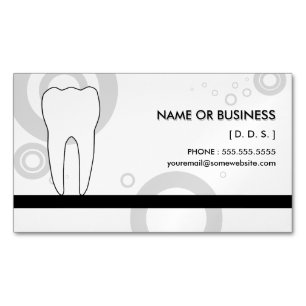 Dentist Os Magnetic Magnetiska Visitkort