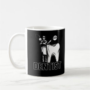 Dentist Pappa Dental Far Tandvård Kaffemugg