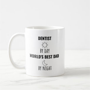 Dentist Pappa Far Gift Idea Kaffemugg