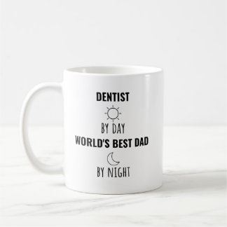 Dentist Pappa Far Gift Idea Kaffemugg