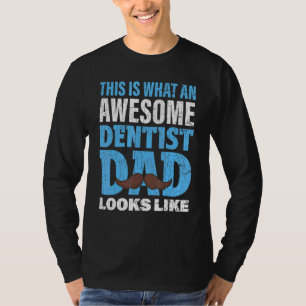 Dentist Pappa Tandvård T Shirt