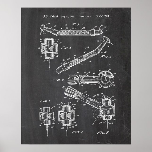 Dentist Patent Poster (Framsidan)