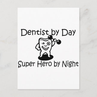 Dentist per dag suup Hero by night Vykort