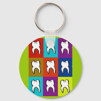 Dentist Popart Gifts Nyckelring