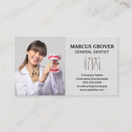 Dentist Professionell | Dental Verktyg Visitkort