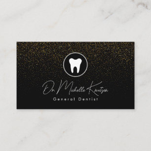 Dentist Professionell Möte tandläkare Visitkort