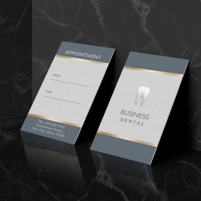 Dentist Professionell Möte tandvård Tidsbeställning Kort (Skapare uppladdad)