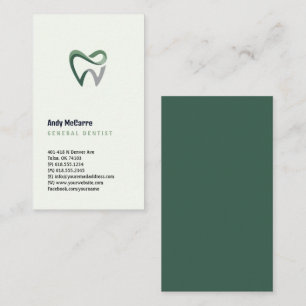Dentist PROFESSIONELL Visitkort