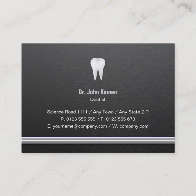 Dentist | PROFESSIONELL Visitkort (Framsida)