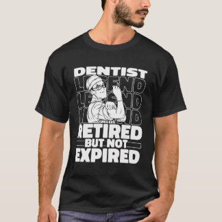 Dentist Retrött Tandvård Dental - Teeth Tooth Doc T Shirt