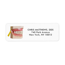 Dentist Returadress Etikett