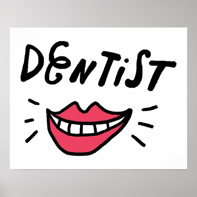 Dentist Smile Poster (Framsidan)