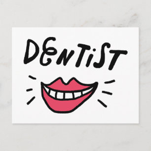 Dentist Smile Vykort