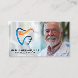 Dentist Smiling   Kreativ Dental Logotyp Visitkort