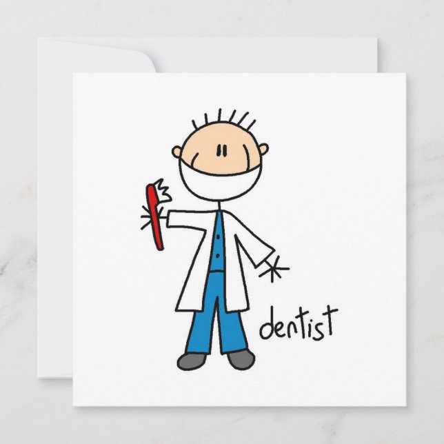 Dentist Stick figur (Framsida)