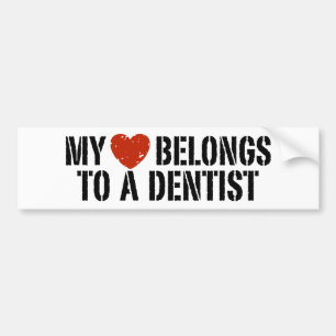 Dentist Sticker Bildekal