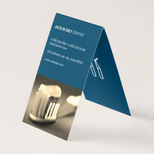 Dentist Tandpensel Visitkort