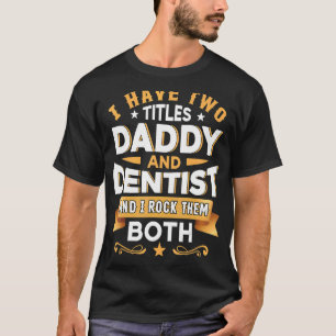 Dentist Tandvård Dentist Dental Assistant D T Shirt