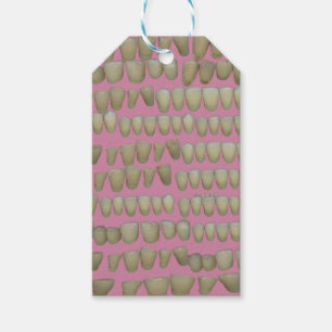 DENTIST TANDVÅRD ORTHODONTICS ROTTEN TEETH MOUTH PRESENTETIKETT