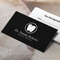 Dentist Tooth Logotyp Professionell Dental Office