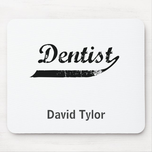 Dentist Typography Musmatta (Framsidan)