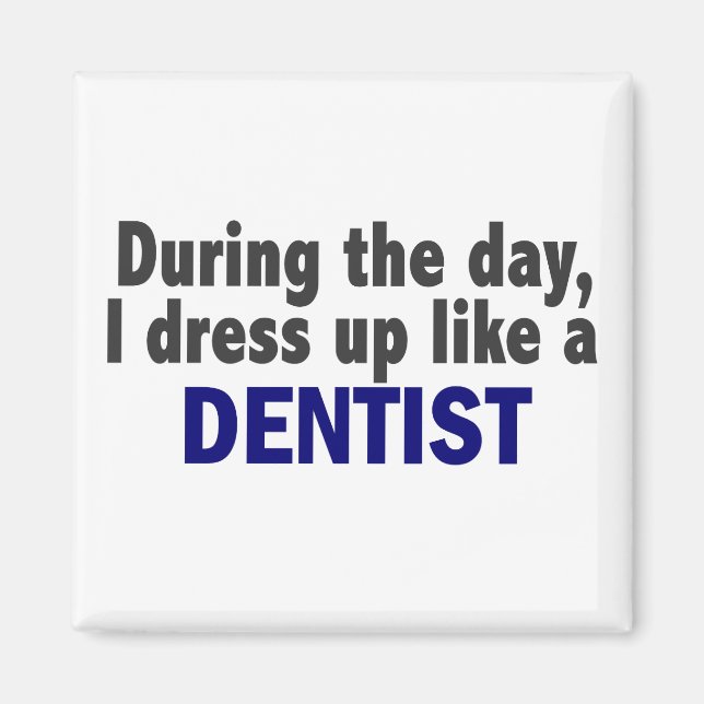 Dentist under dagen magnet (Framsidan)