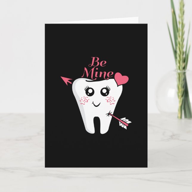 Dentist Valentine - Tandhjärta, var min Kort (Framsida)