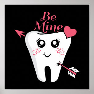 Dentist Valentine - Tandhjärta, var min Poster