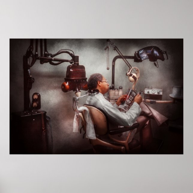 Dentist - Väntar på tandläkaren Poster (Framsidan)