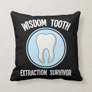 Dentist Wisdom Tooth Extraaction Survivor Tandvård Kudde