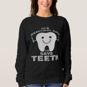 Dentistdagen - en vacker dag för Spara Teeth T Shirt