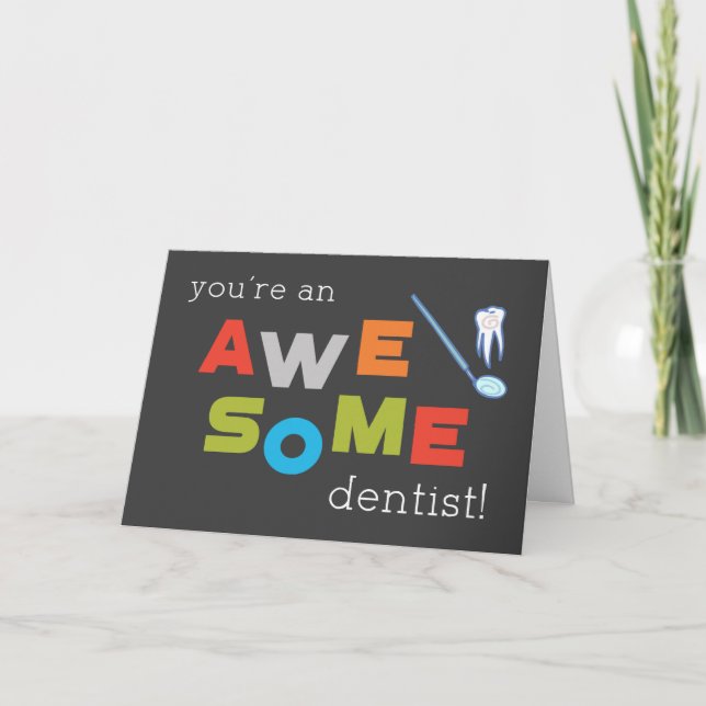 Dentistutvärderingsdagen Fantastisk Kort (Framsida)