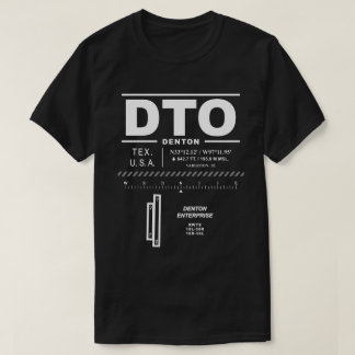 Denton Enterprise Airport DTO USAA T Shirt