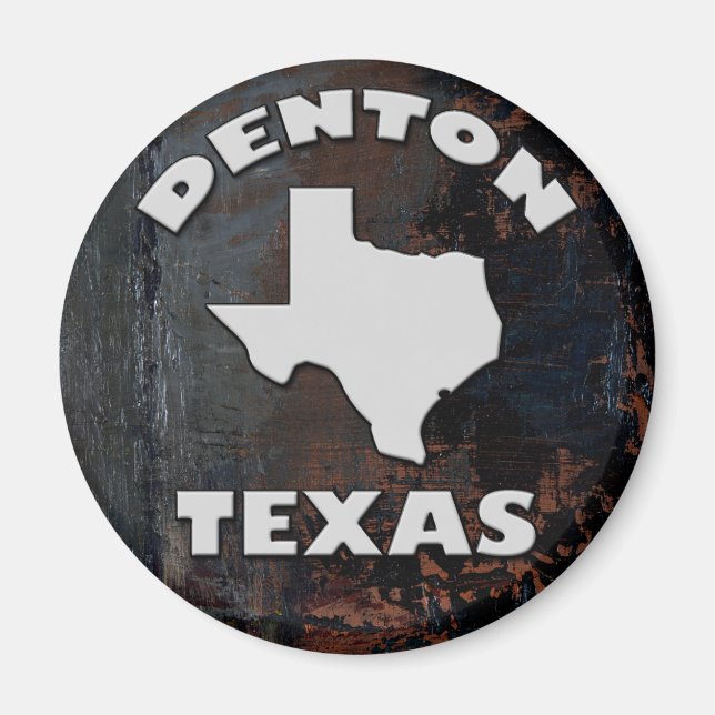DENTON, TEXAS MAGNET (Framsidan)