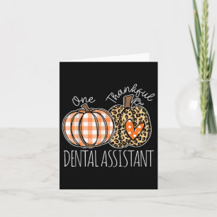 Dentristen Stant Cute Thanksgiving Dentist Istant Kort