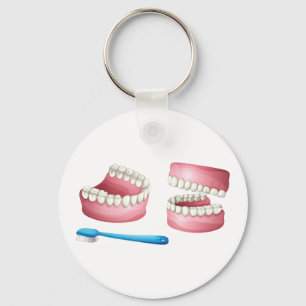 Dentures-nyckelkedja Nyckelring