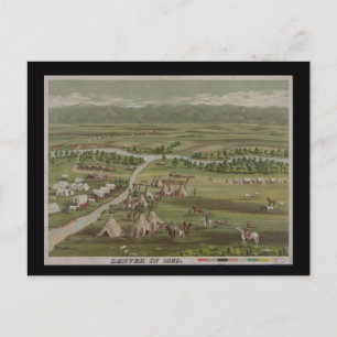Denver 1859 vykort
