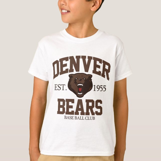 Denver björnar tee (Framsida)