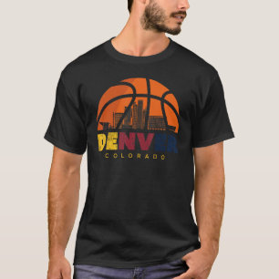 Denver City Colorado Retro Stil Vintage 70 s 80 T Shirt