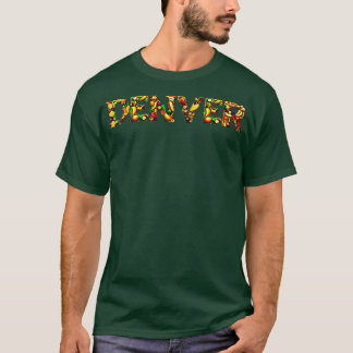 Denver City Frukt stil T Shirt