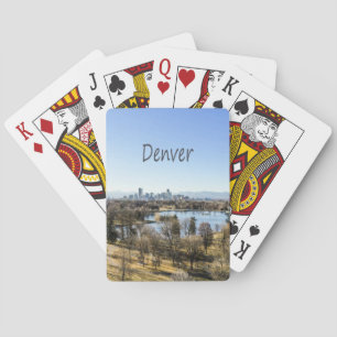 Denver City och Mountains Colorado Casinokort