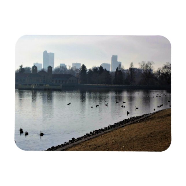 Denver City Park, Denver, Colorado Magnet (Horisontell)
