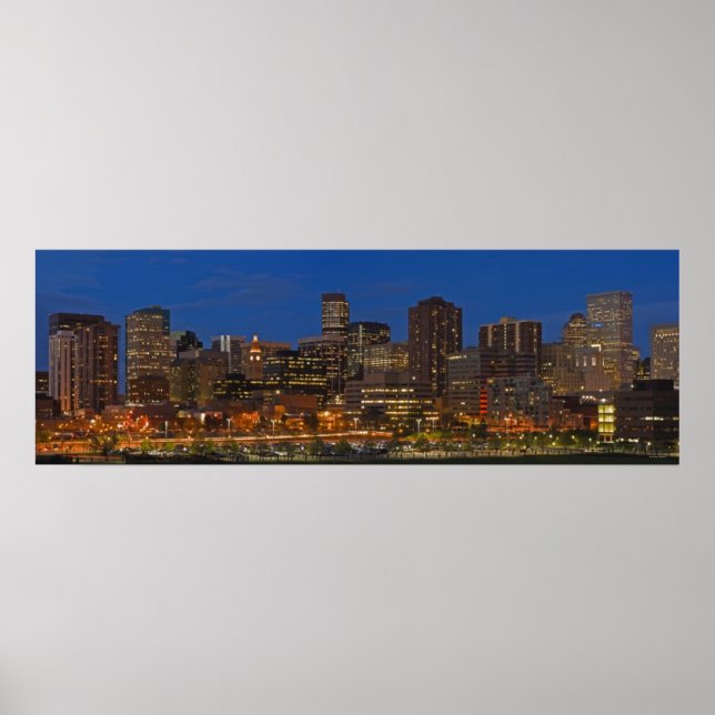 Denver Cityscape Poster (Framsidan)