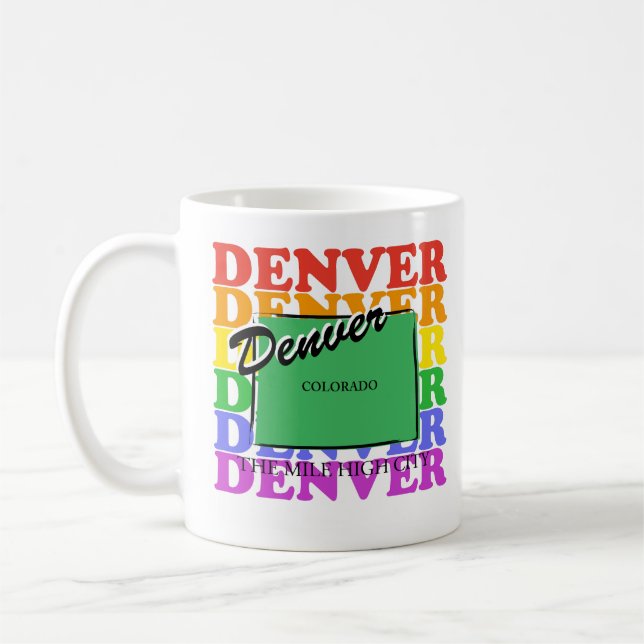 Denver coffee mug  kaffemugg (Vänster)