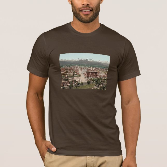 Denver, Colorado 1910, T Shirt (Framsida)