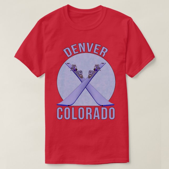 Denver Colorado 1 T Shirt (Design framsida)