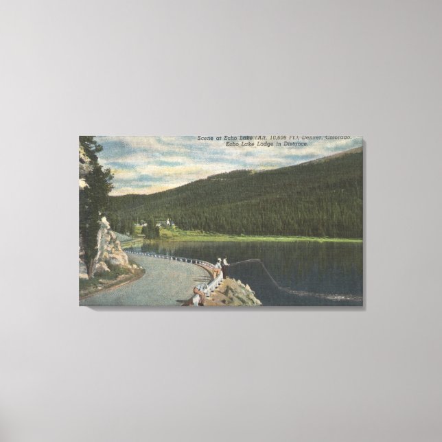 Denver, Colorado 2 Canvastryck (Framsida)