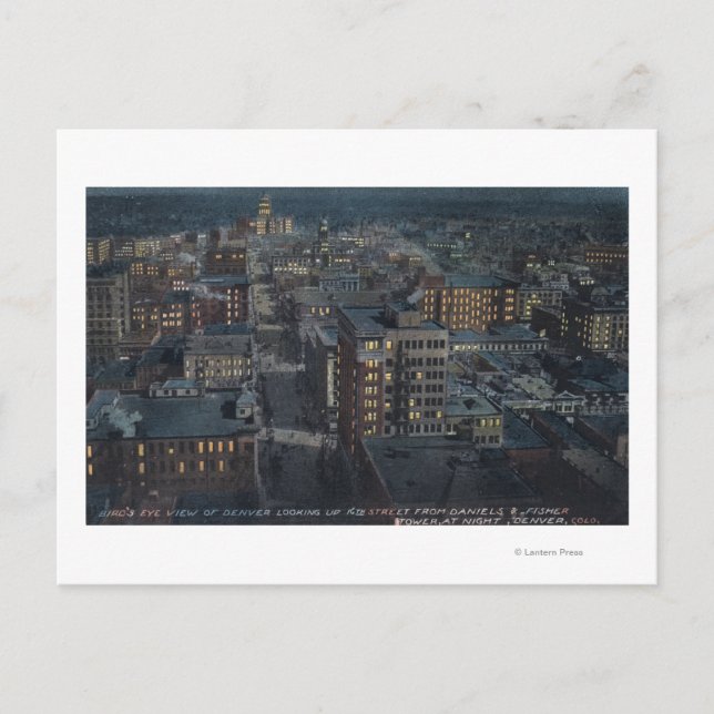 Denver, Colorado 2 Vykort (Framsida)