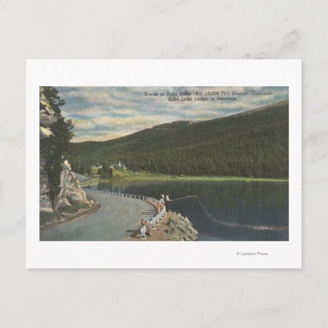 Denver, Colorado 3 Vykort (Framsida)